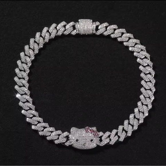 Jewelry - Hello Kitty Cuban necklace 16inch